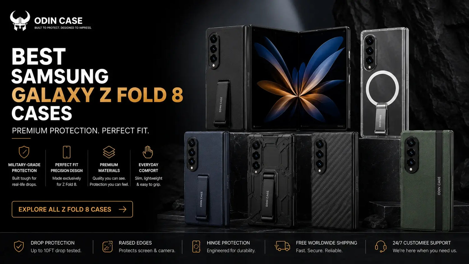 Best Samsung Galaxy Z Fold 8 Cases