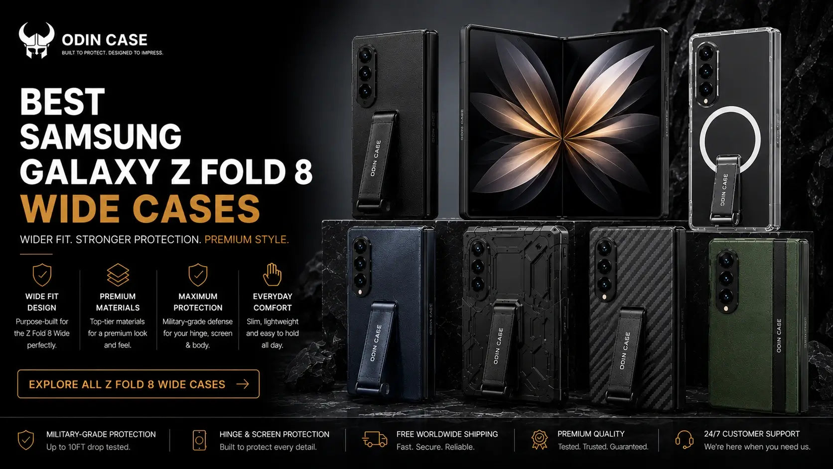 Best Samsung Galaxy Z Fold 8 Wide Cases