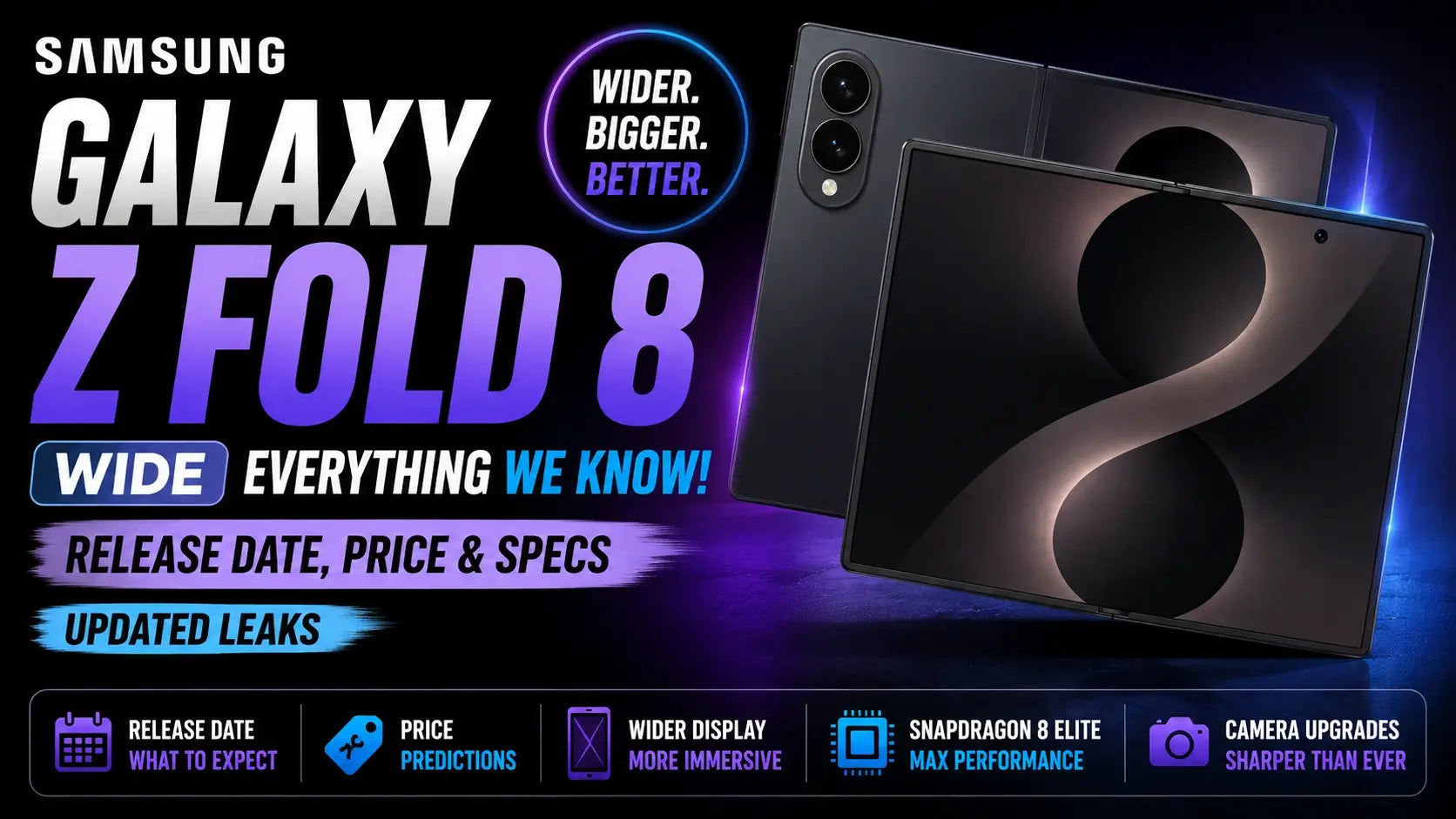 Samsung Galaxy Z Fold 8 Wide: Release Date, Price & Specs (Updated Leaks)