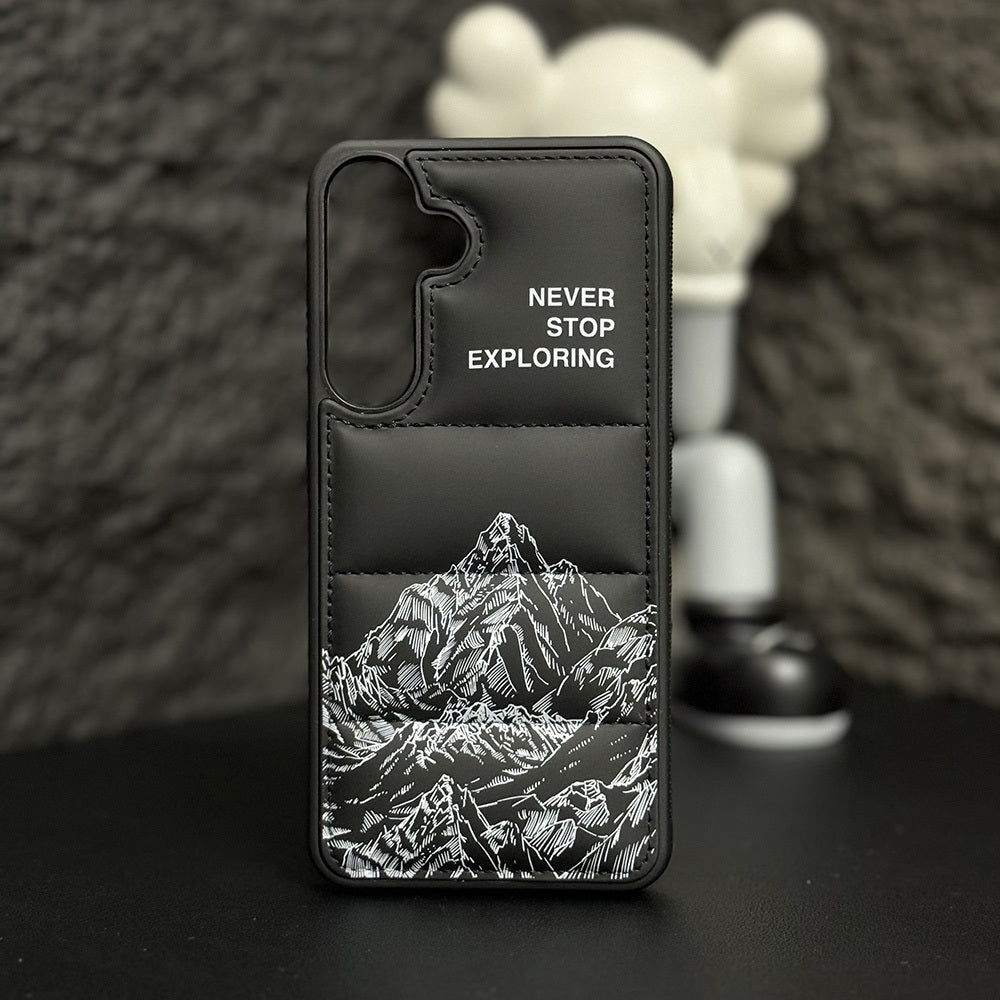Samsung Galaxy S25 Stylish Puffer Case