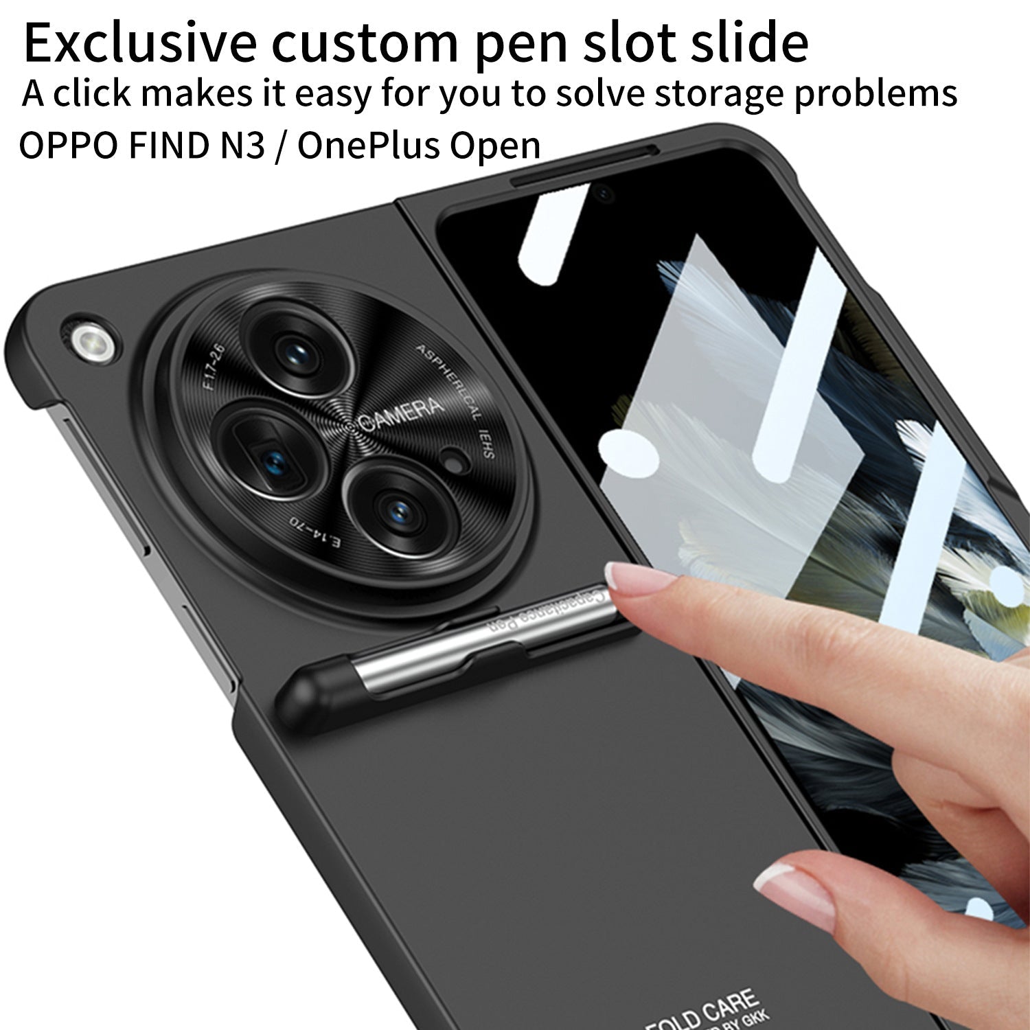 StylusMate Matte Case for OnePlus Open