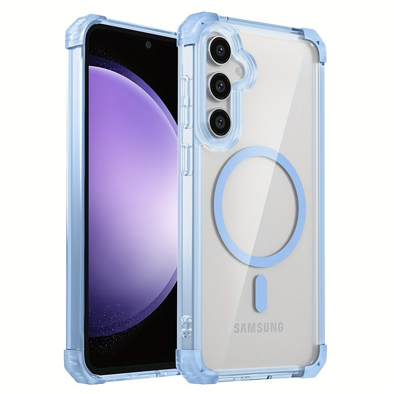 CrystalShield Transparent Magsafe Case for Samsung Galaxy S25 Series