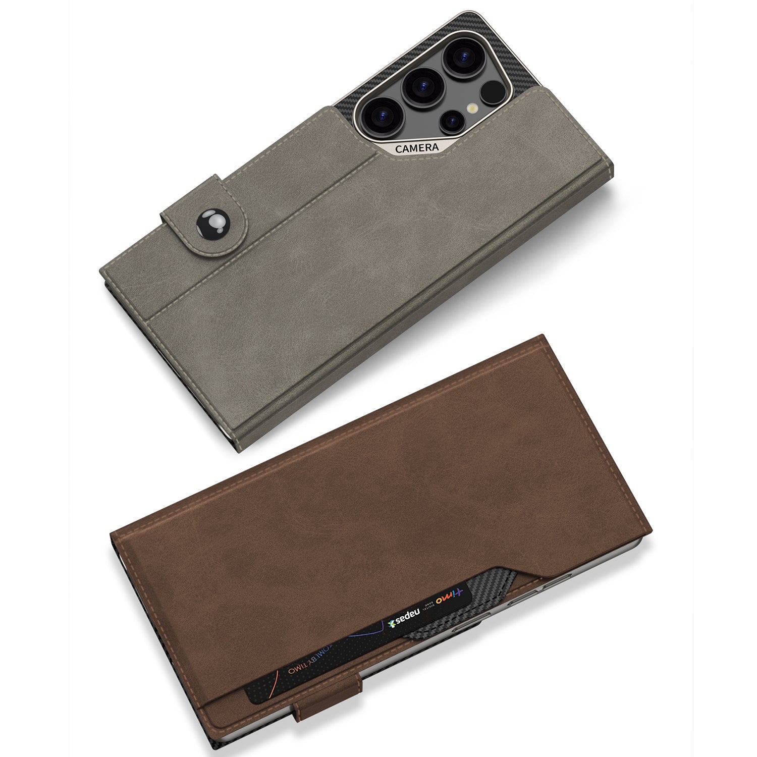 Leather Shockproof Phone Case For Samsung Galaxy S25 Ultra