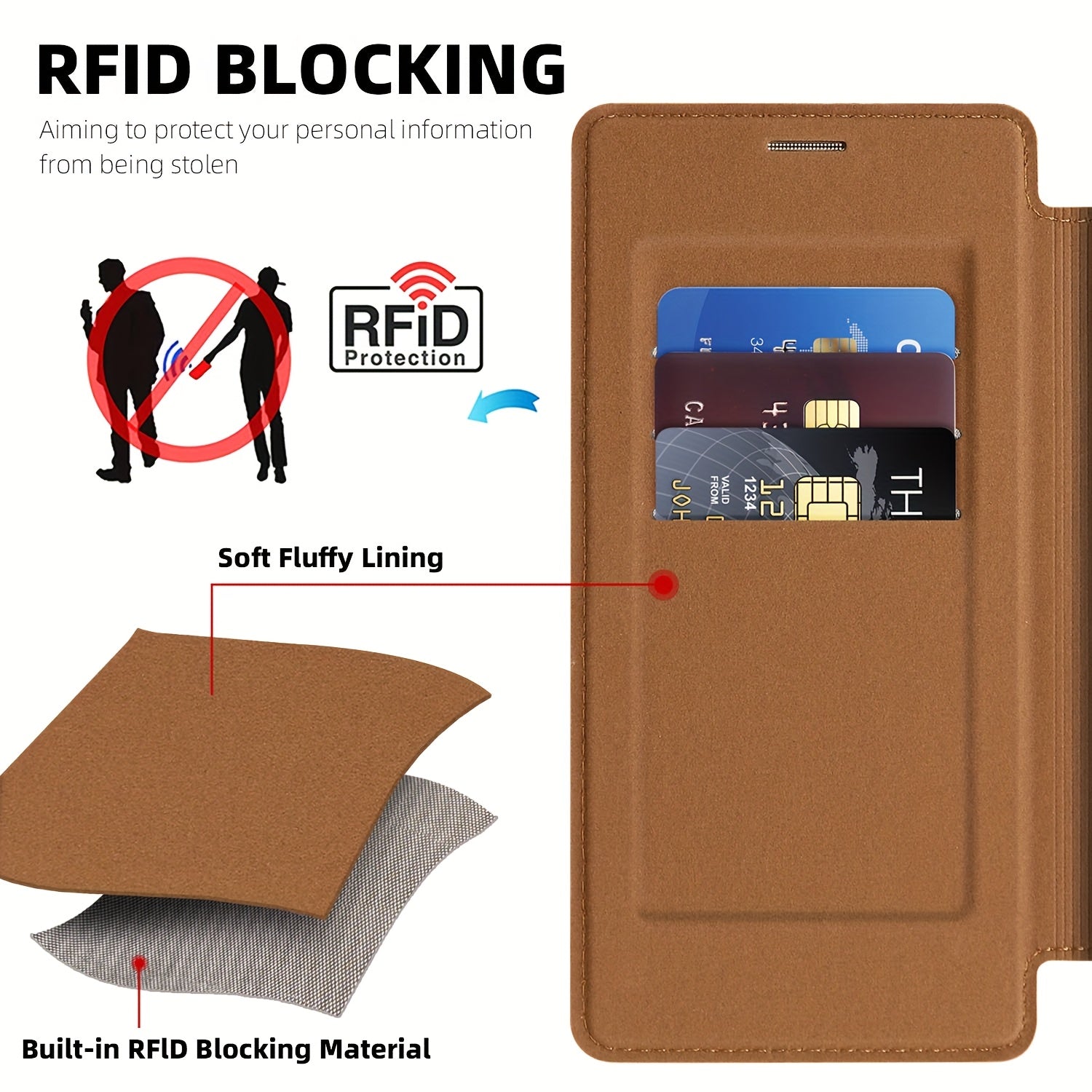 MagFlip Pro – Business Leather Wallet Case