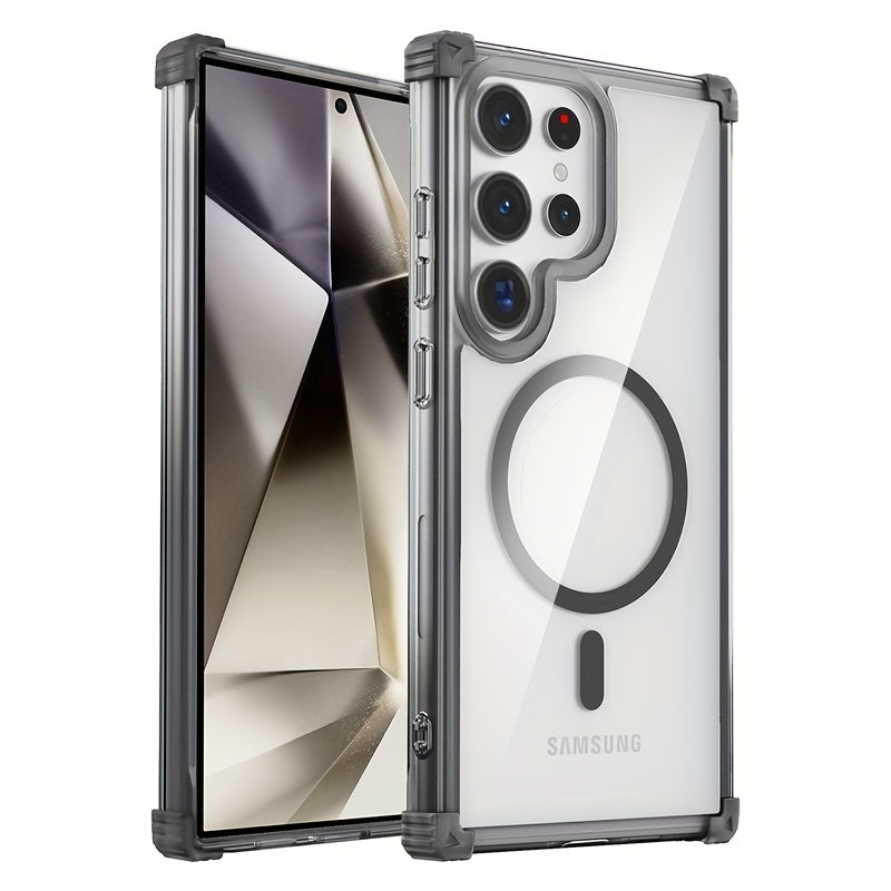 CrystalShield Transparent Magsafe Case for Samsung Galaxy S25 Series