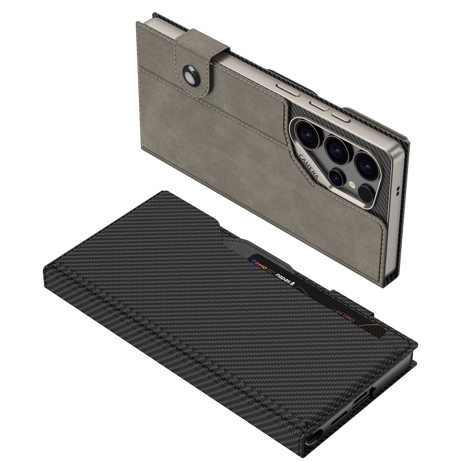 Leather Shockproof Phone Case For Samsung Galaxy S25 Ultra