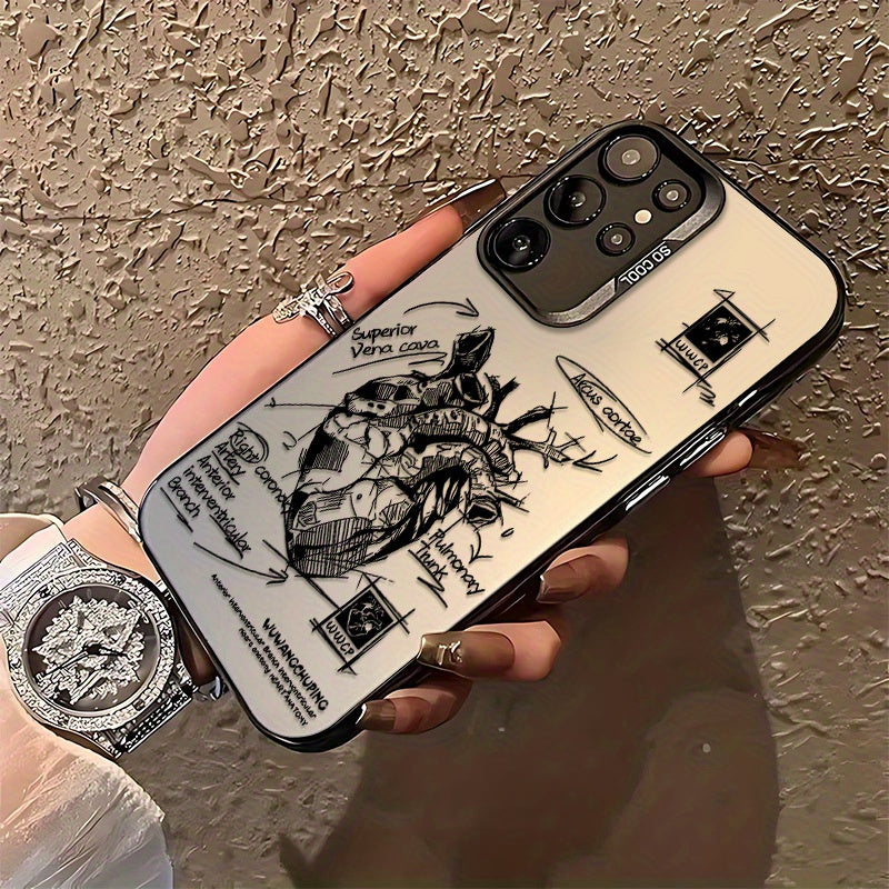 Samsung Galaxy S25 Heart Pattern Case