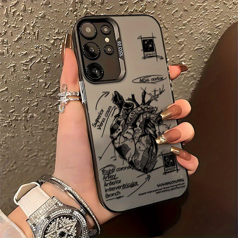 Samsung Galaxy S25 Heart Pattern Case