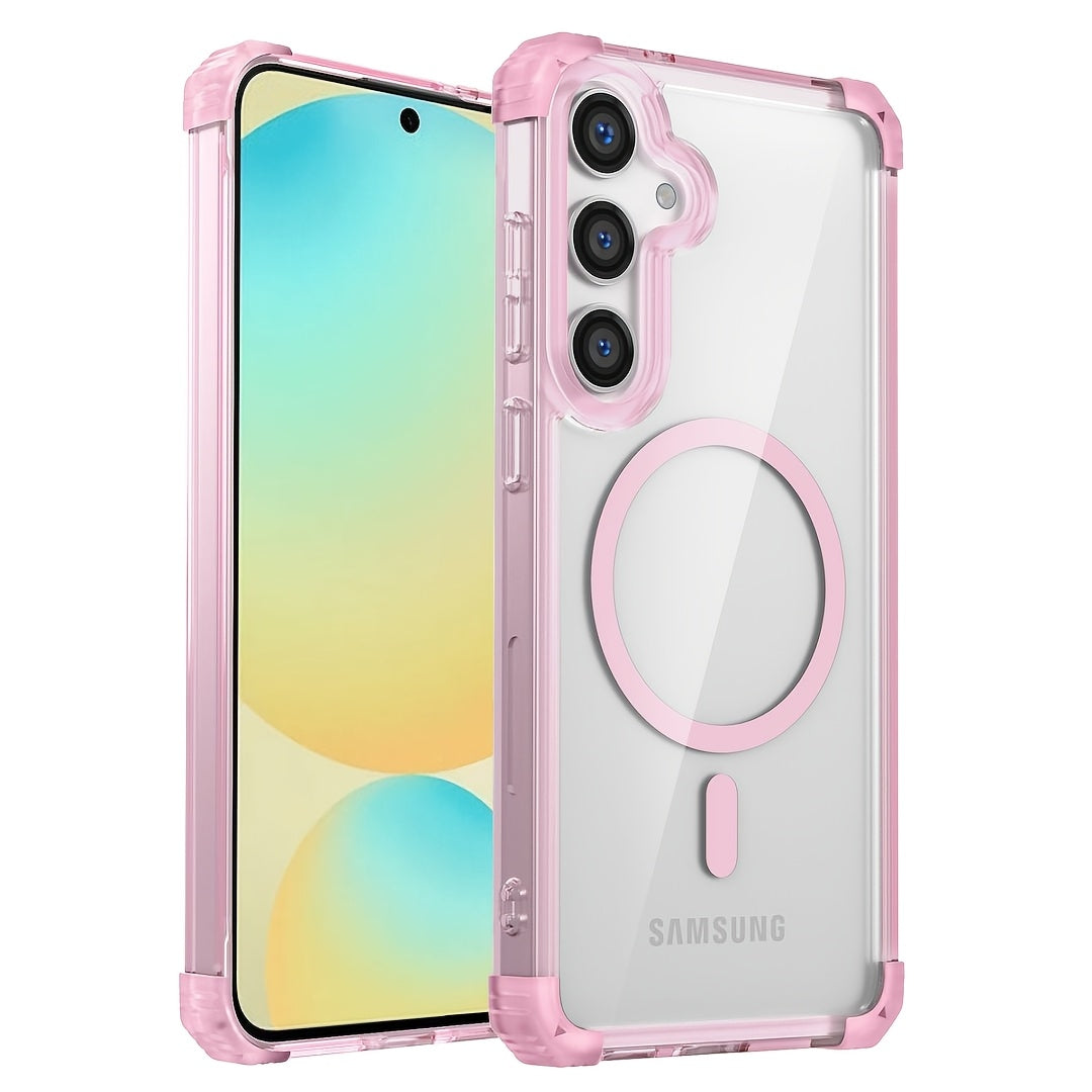 CrystalShield Transparent Magsafe Case for Samsung Galaxy S25 Series