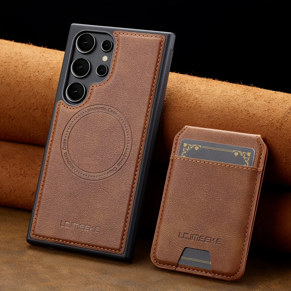 2-in-1 Magnetic Detachable Wallet Case for Samsung Galaxy Series