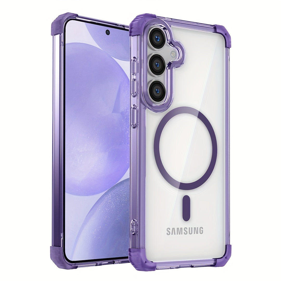 CrystalShield Transparent Magsafe Case for Samsung Galaxy S25 Series