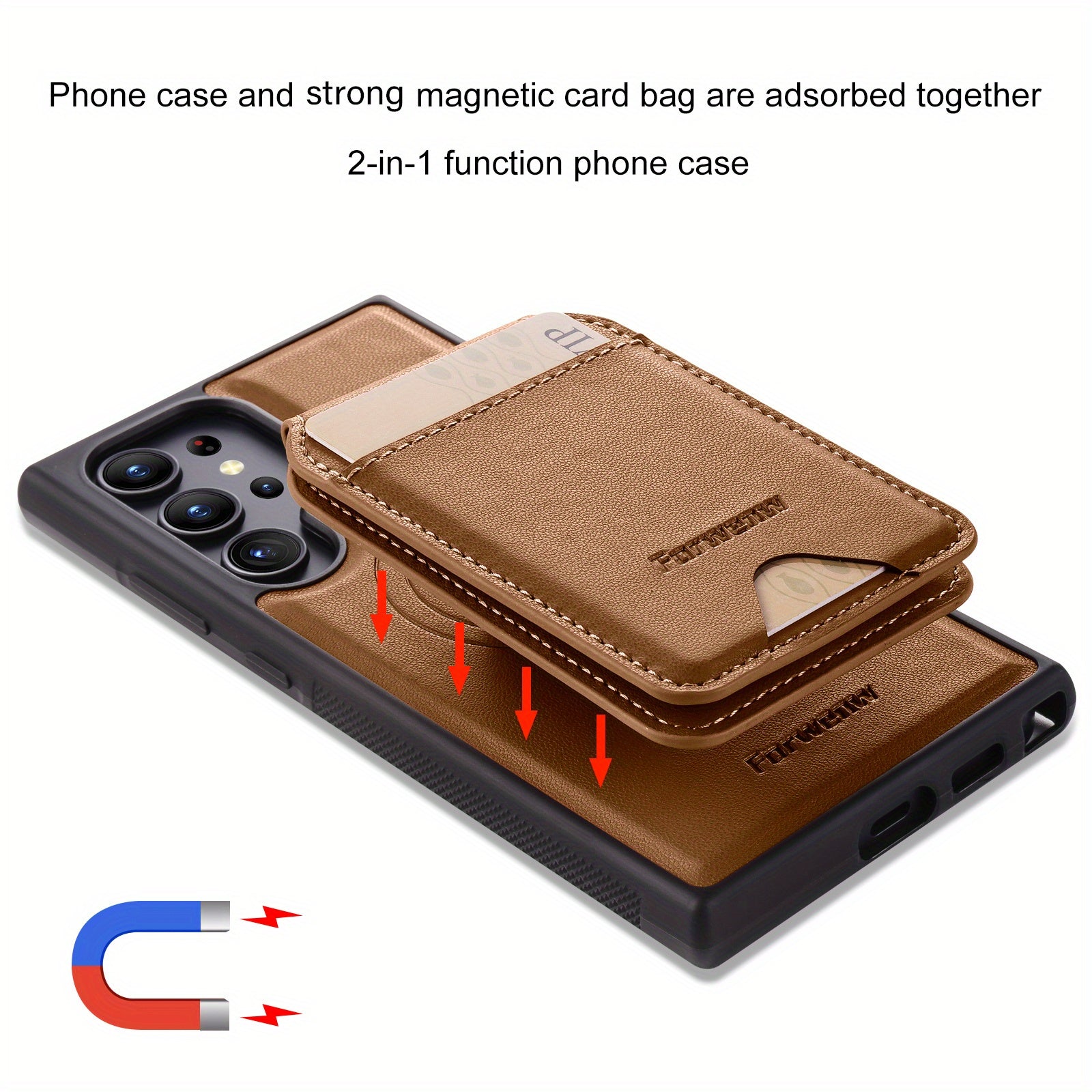 Premium Magsafe Wallet Case with Cardholder