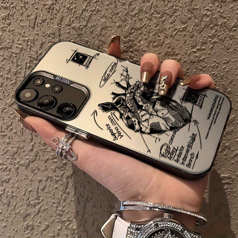 Samsung Galaxy S25 Heart Pattern Case