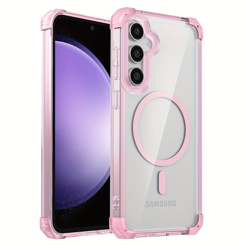 CrystalShield Transparent Magsafe Case for Samsung Galaxy S25 Series
