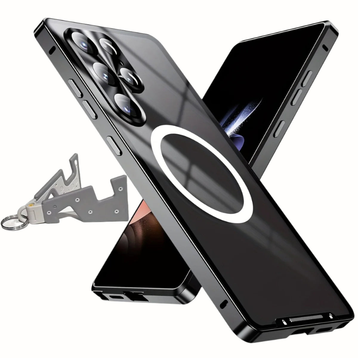 LuxeFrame Magsafe Matte Case for Samsung Galaxy S Series