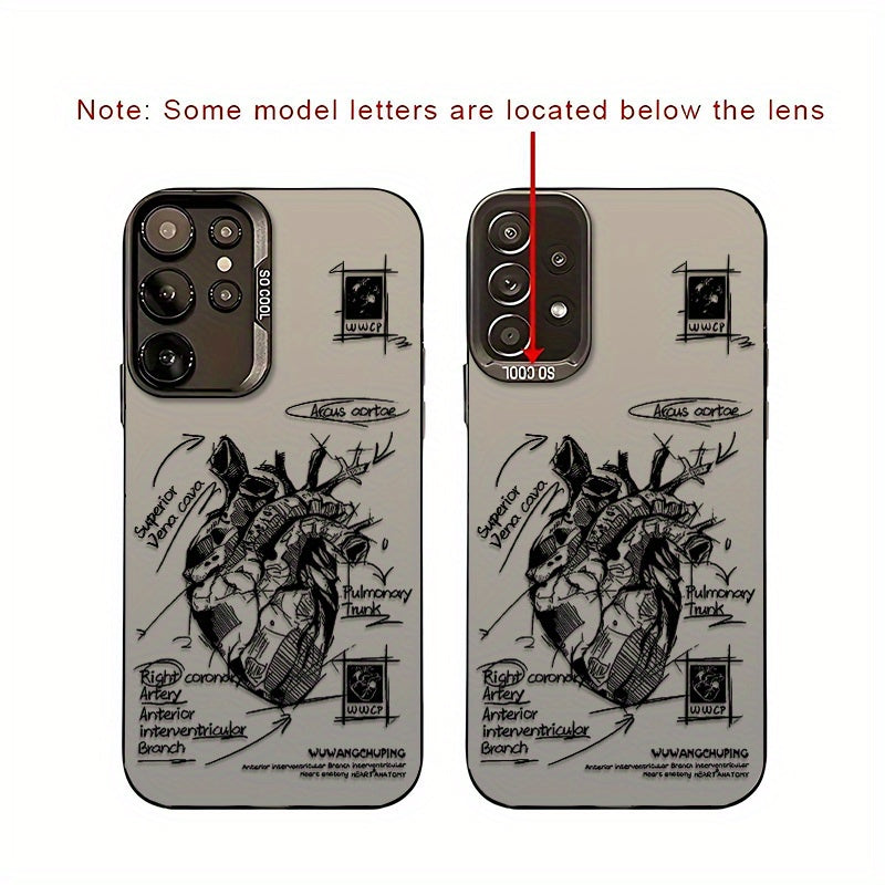 Samsung Galaxy S25 Heart Pattern Case