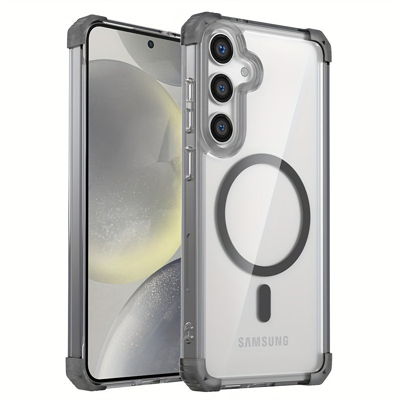 CrystalShield Transparent Magsafe Case for Samsung Galaxy S25 Series