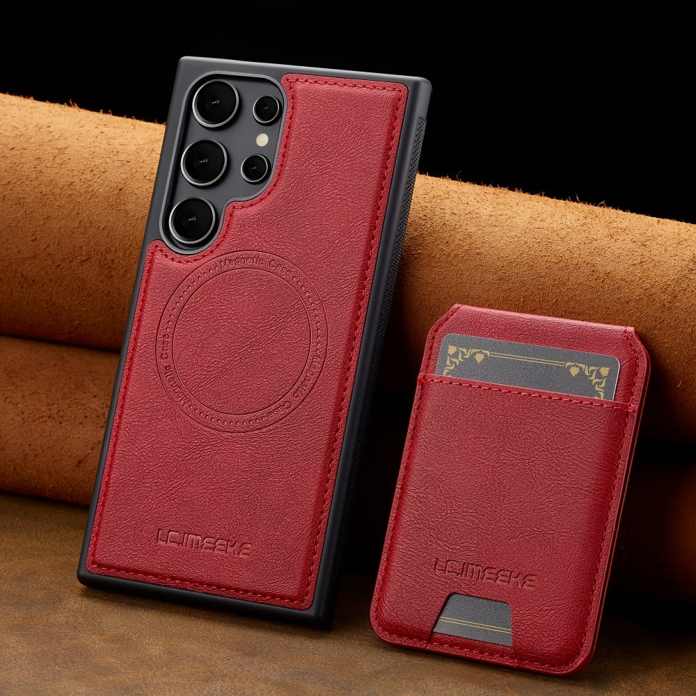 2-in-1 Magnetic Detachable Wallet Case for Samsung Galaxy Series