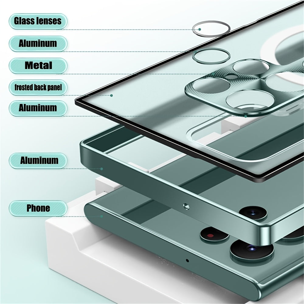 LuxeFrame Magsafe Matte Case for Samsung Galaxy S Series