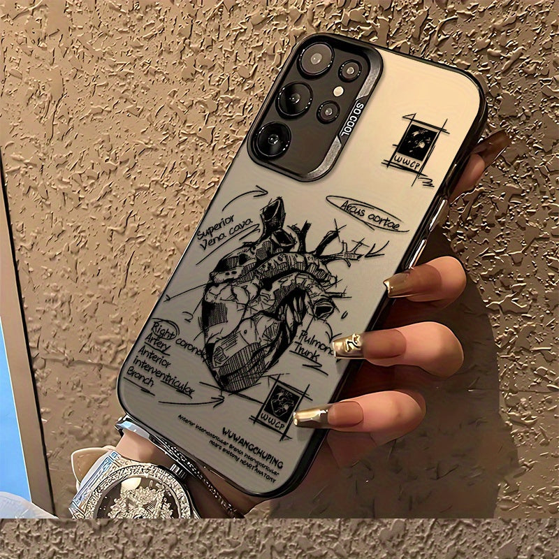 Samsung Galaxy S25 Heart Pattern Case