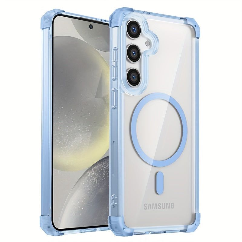 CrystalShield Transparent Magsafe Case for Samsung Galaxy S25 Series