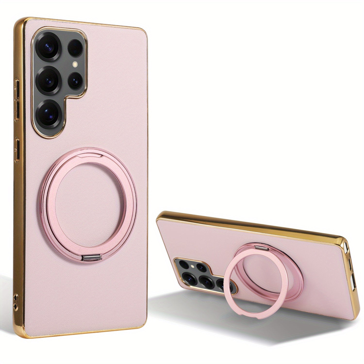 Minimalist Magnetic Case with 360° Stand for Samsung Galaxy S Series