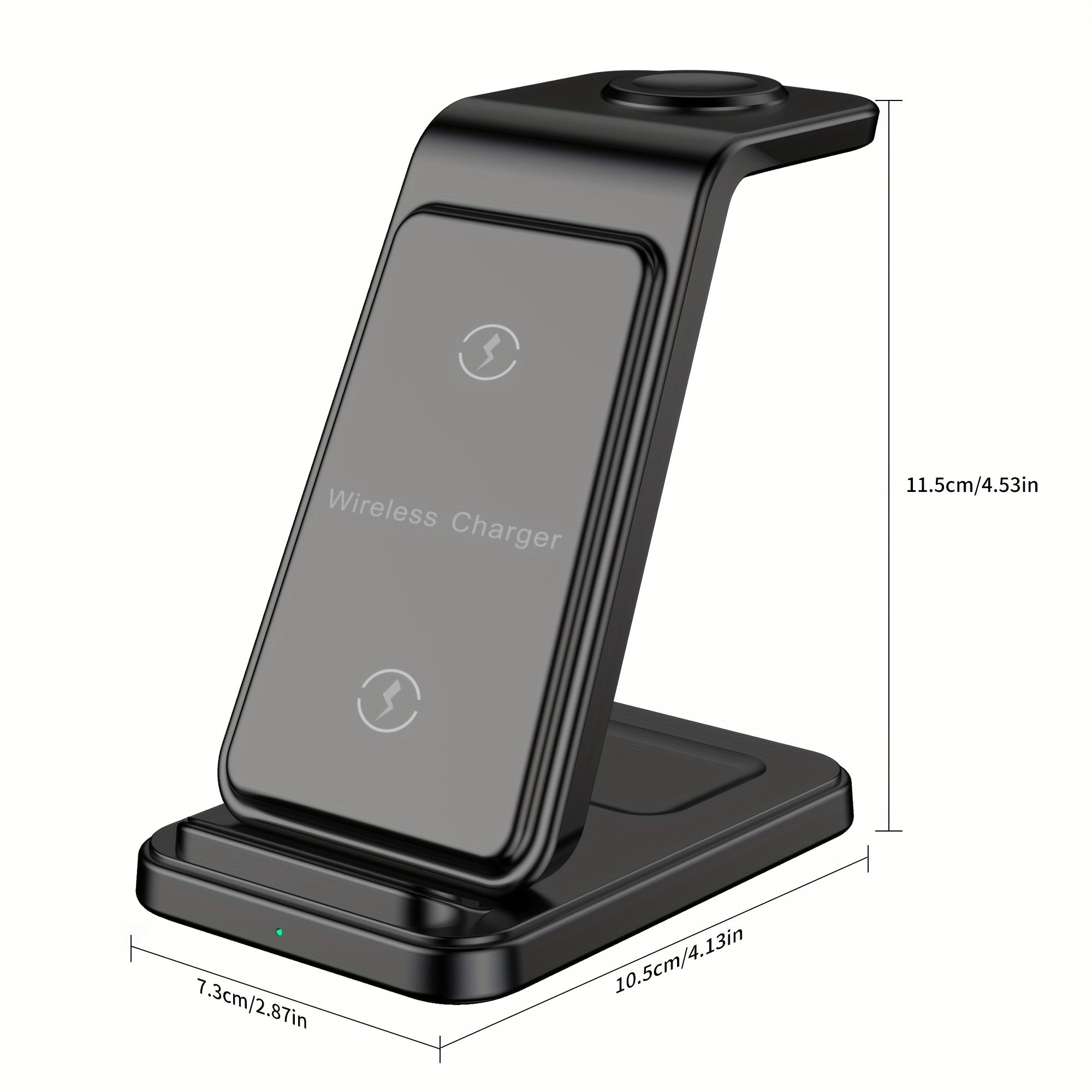 3-in-1 Fast Wireless Charging Station for Samsung Galaxy Devices and Galaxy Watches