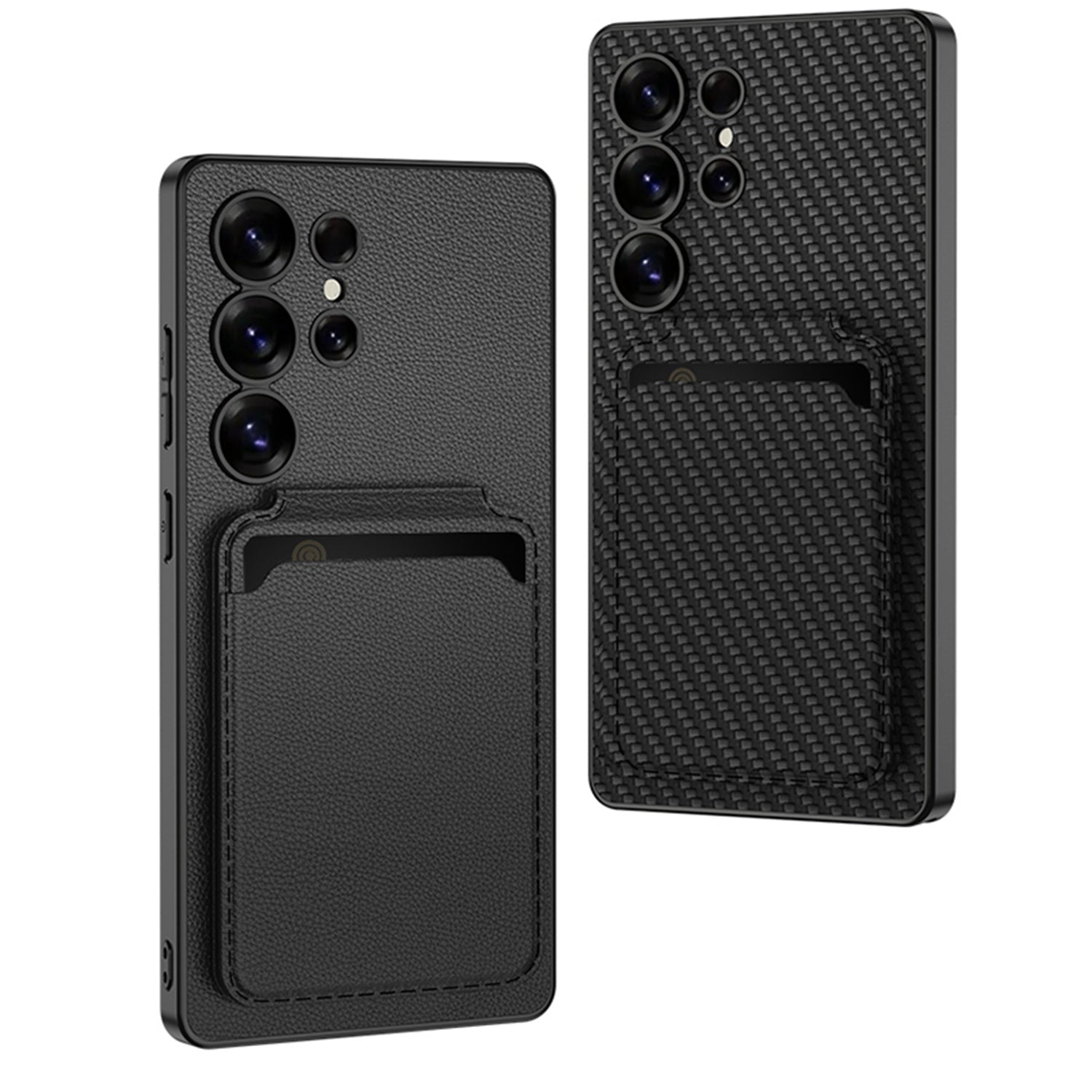 MagHold Luxe – Metallic Stand Wallet Case for Galaxy S Ultra Series
