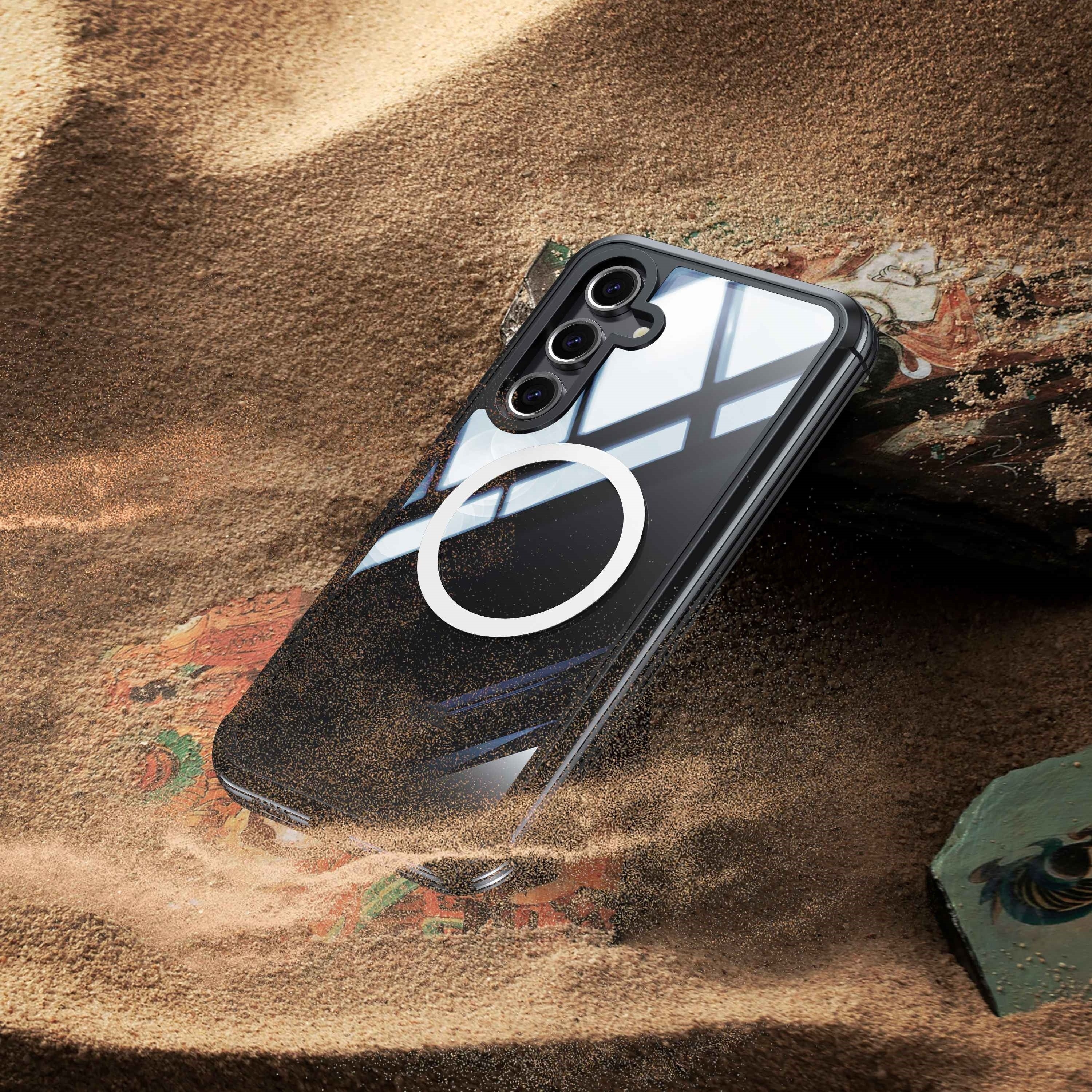 Samsung Galaxy S25 Transparent Durable MagSafe Case