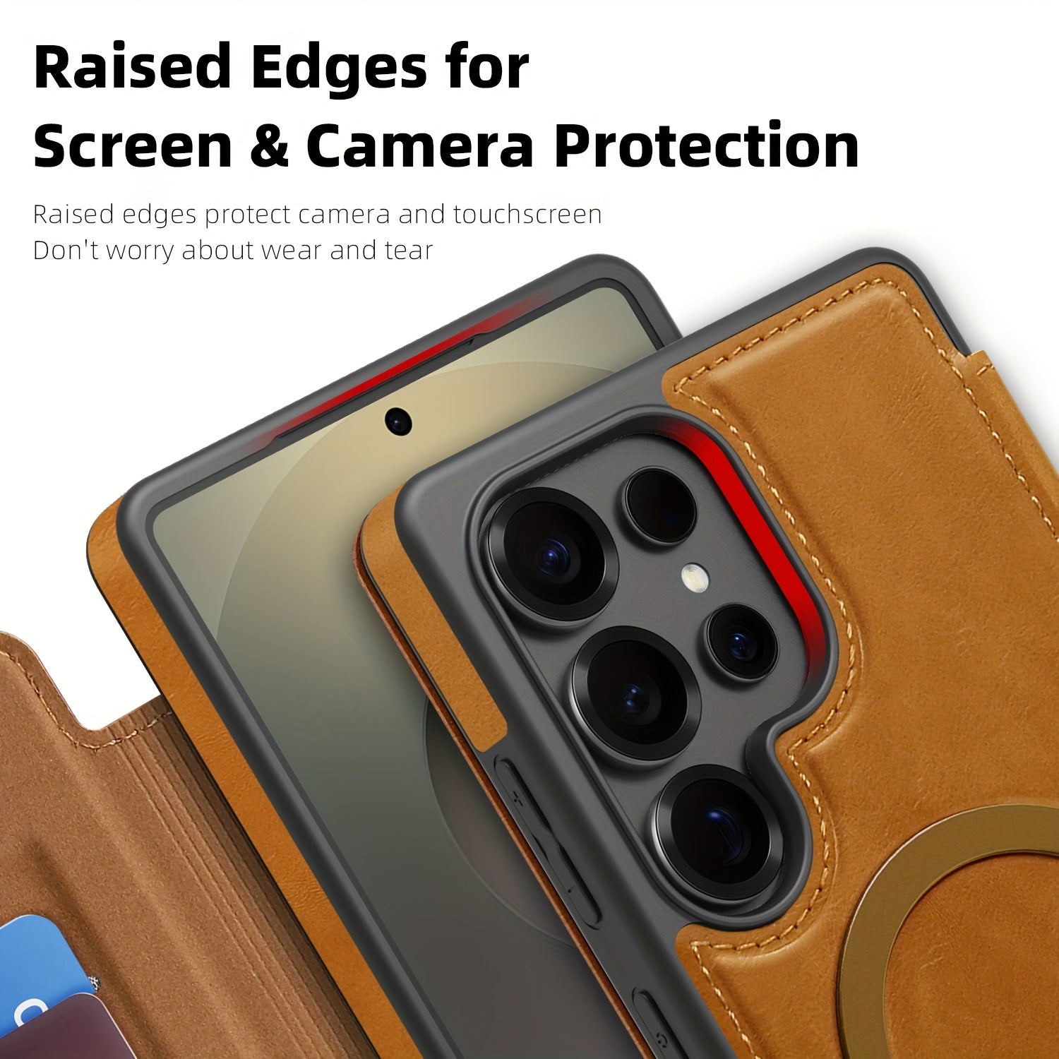 MagFlip Pro – Business Leather Wallet Case