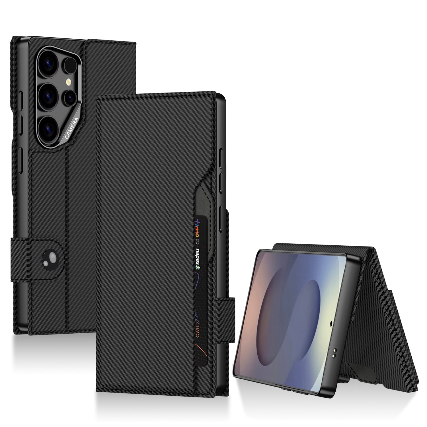 Leather Shockproof Phone Case For Samsung Galaxy S25 Ultra