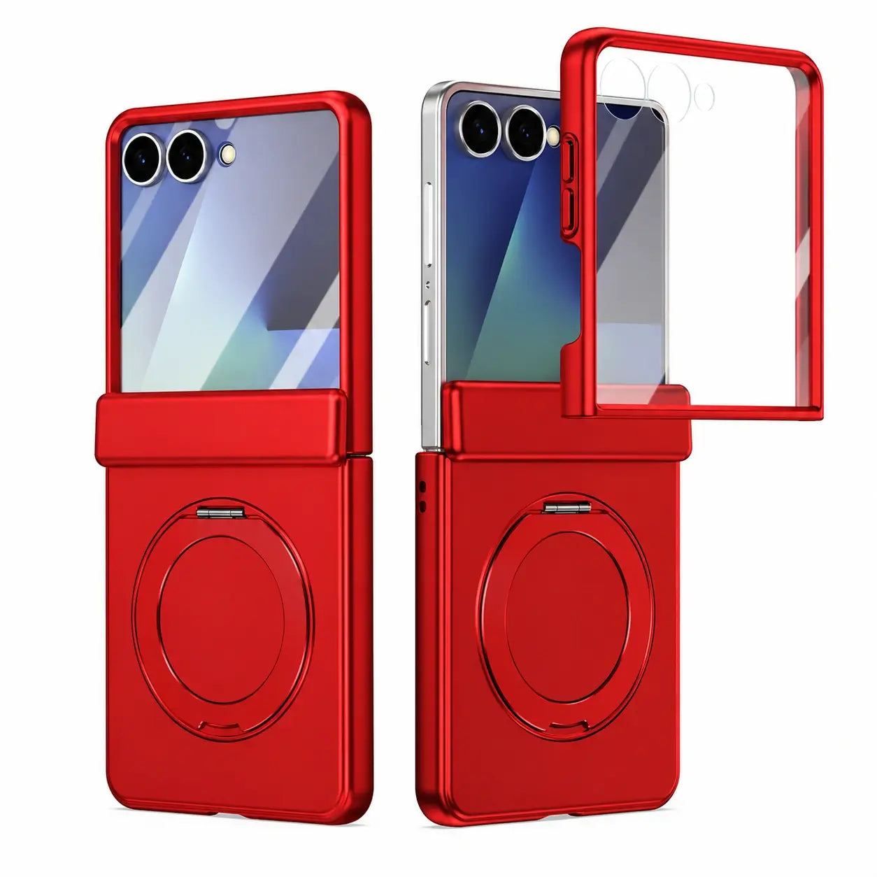 MagSafe Magnetic Armor Case with Screen Protection for Samsung Galaxy Z Flip 8