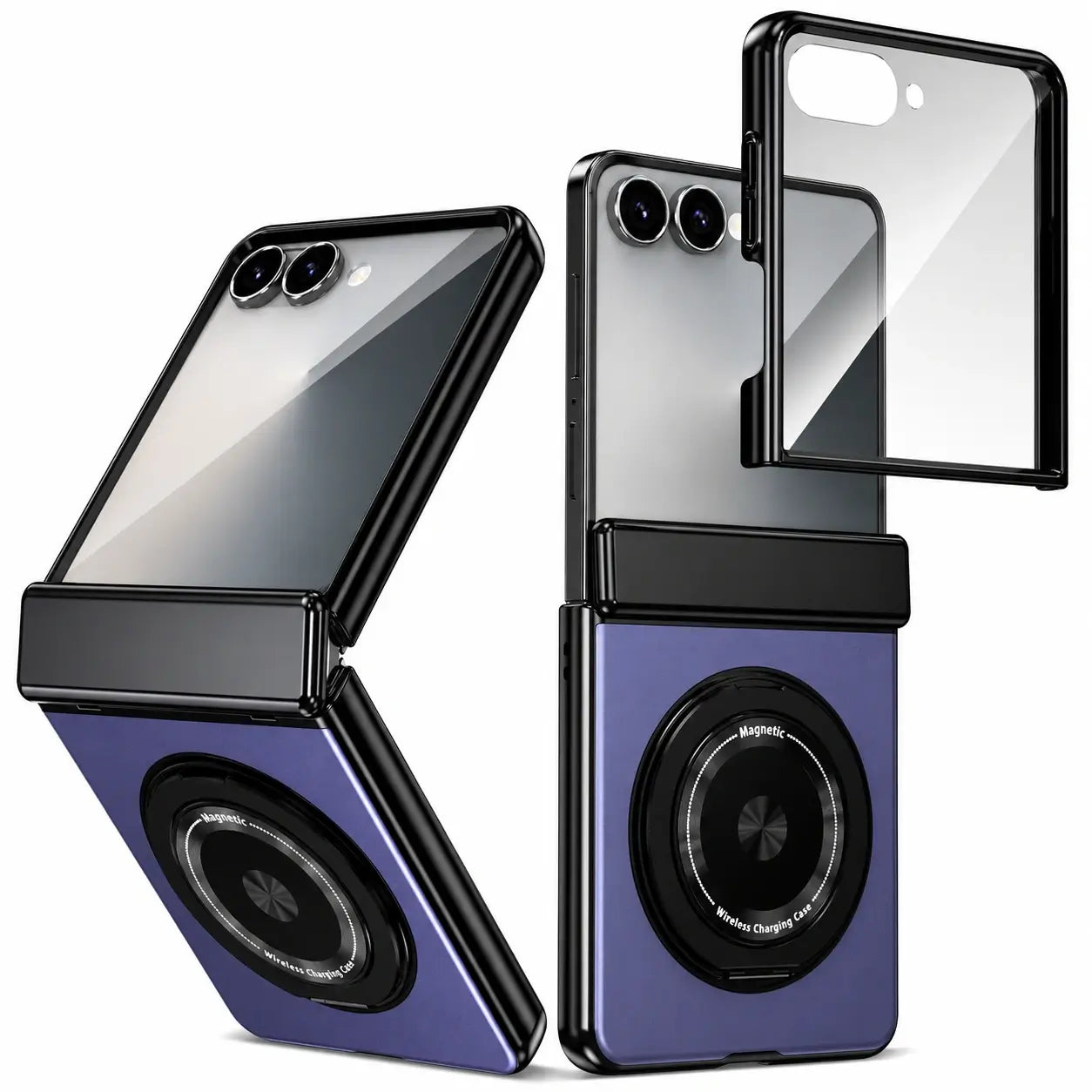 MagSafe Magnetic Ring Armor Case for Samsung Galaxy Z Flip 8