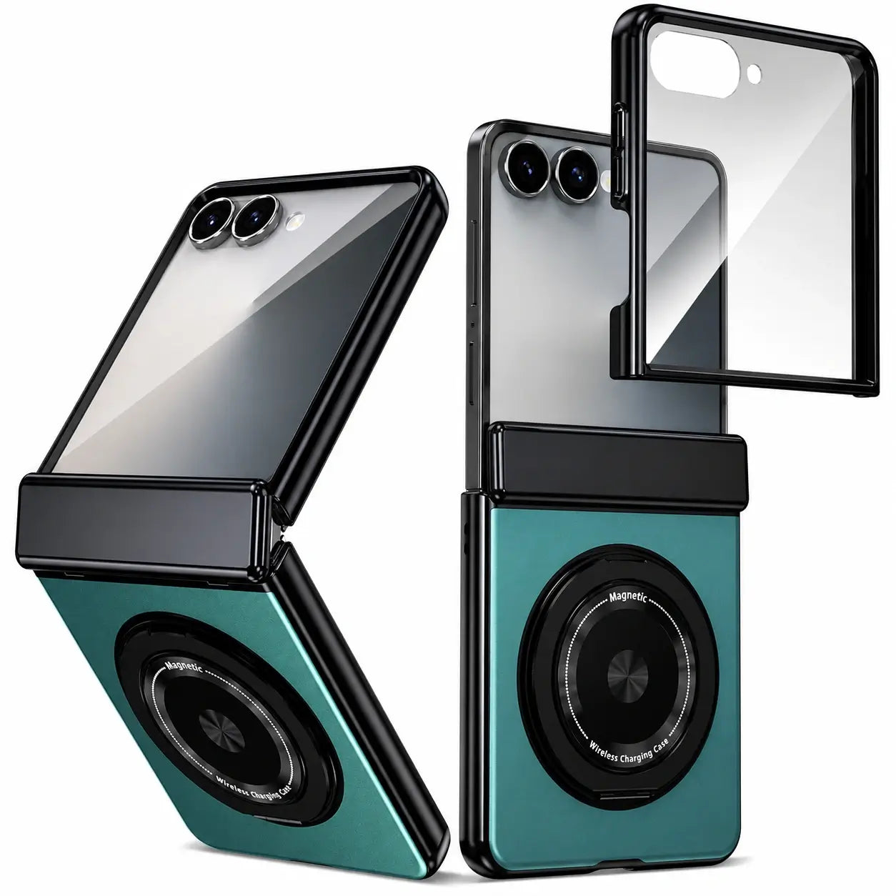 MagSafe Magnetic Ring Armor Case for Samsung Galaxy Z Flip 8