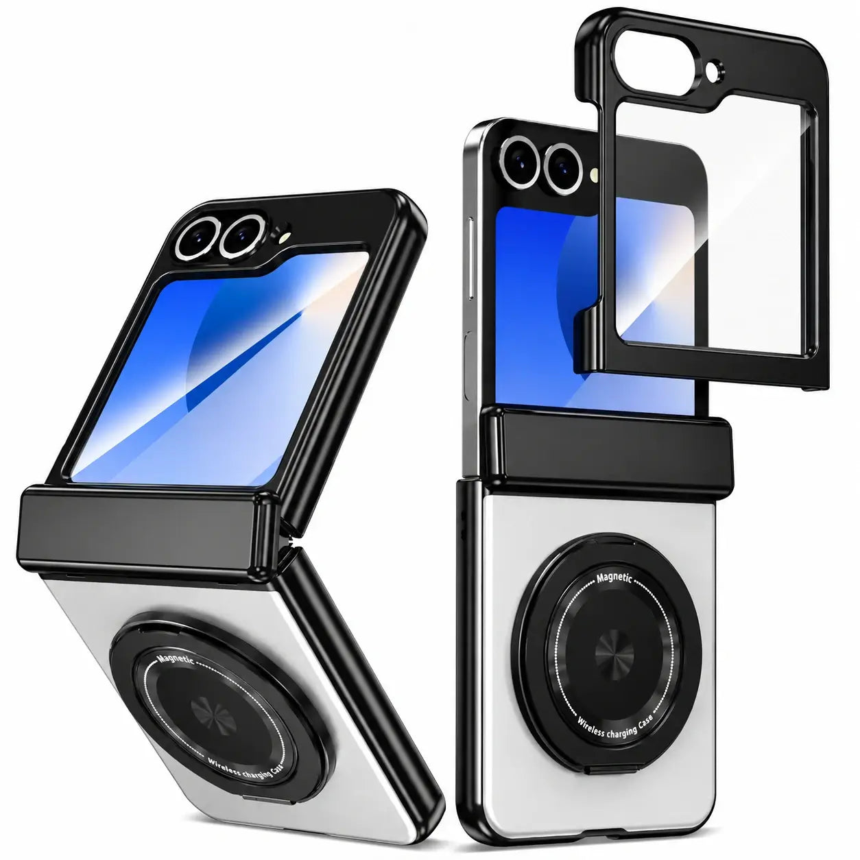 MagSafe Magnetic Ring Armor Case for Samsung Galaxy Z Flip 8