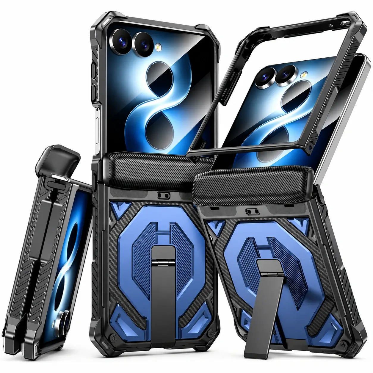 Samsung Galaxy Z Flip 8 Rugged Magsafe Kickstand Case