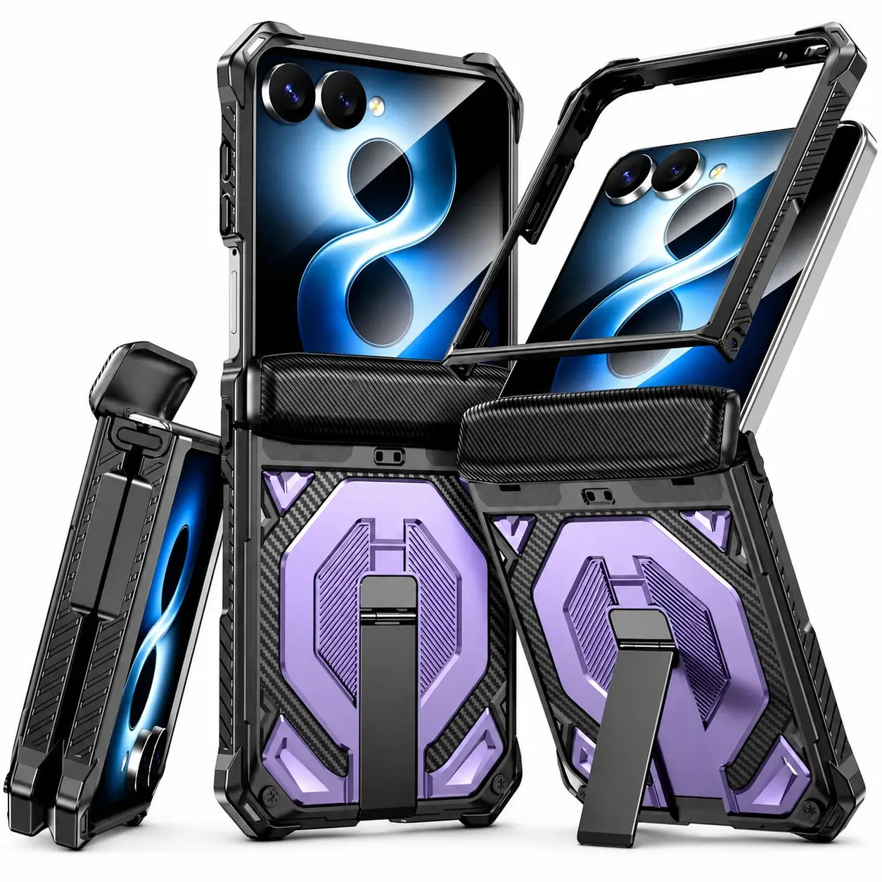Samsung Galaxy Z Flip 8 Rugged Magsafe Kickstand Case