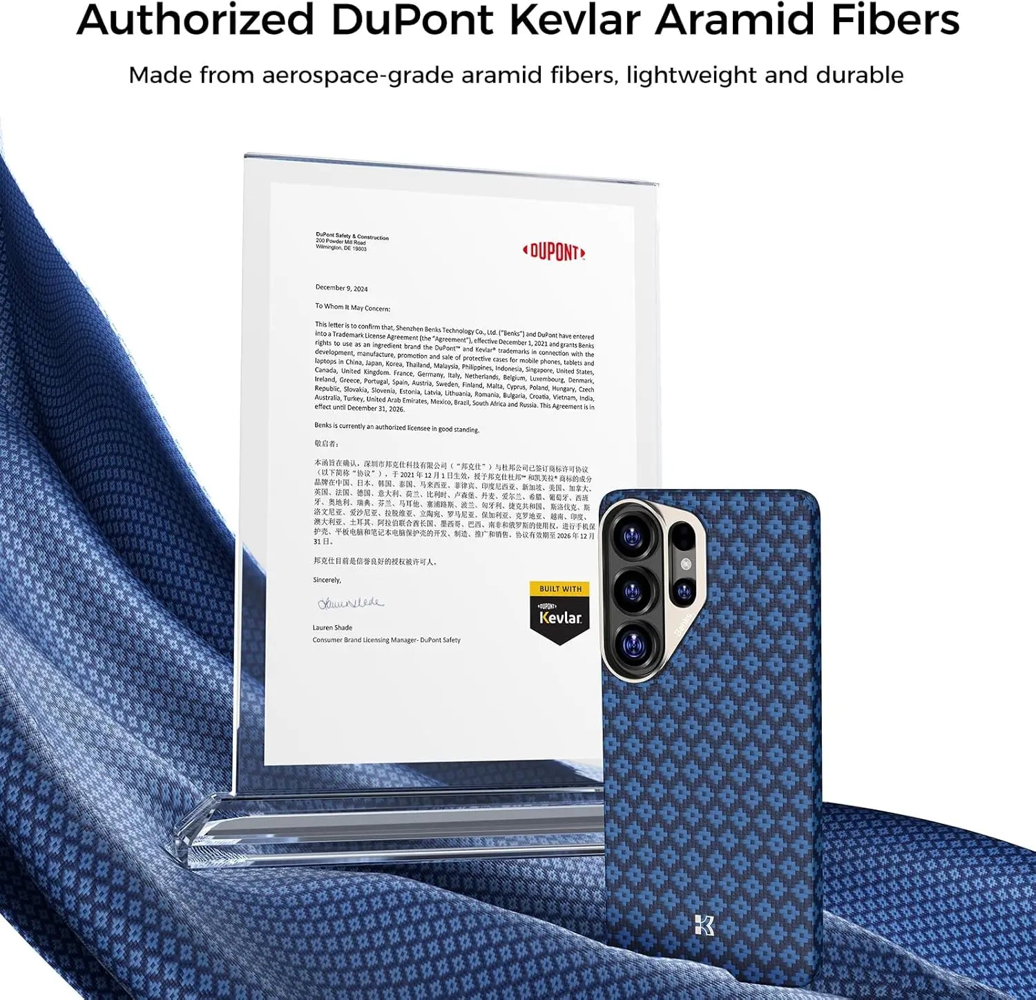 Samsung Galaxy S26 Ultra Aramid Fiber MagSafe Case