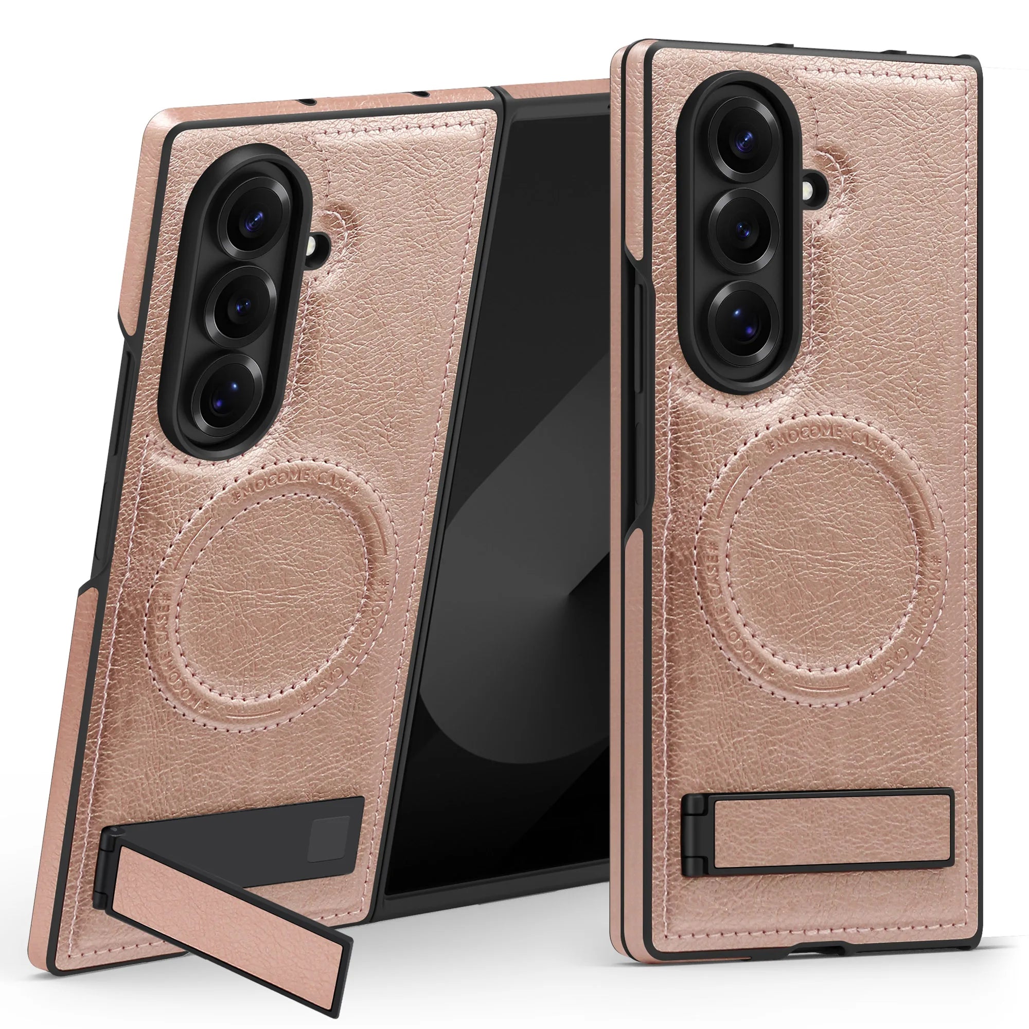FoldLux Pro – Leather MagSafe Kickstand Case for Galaxy Z Fold