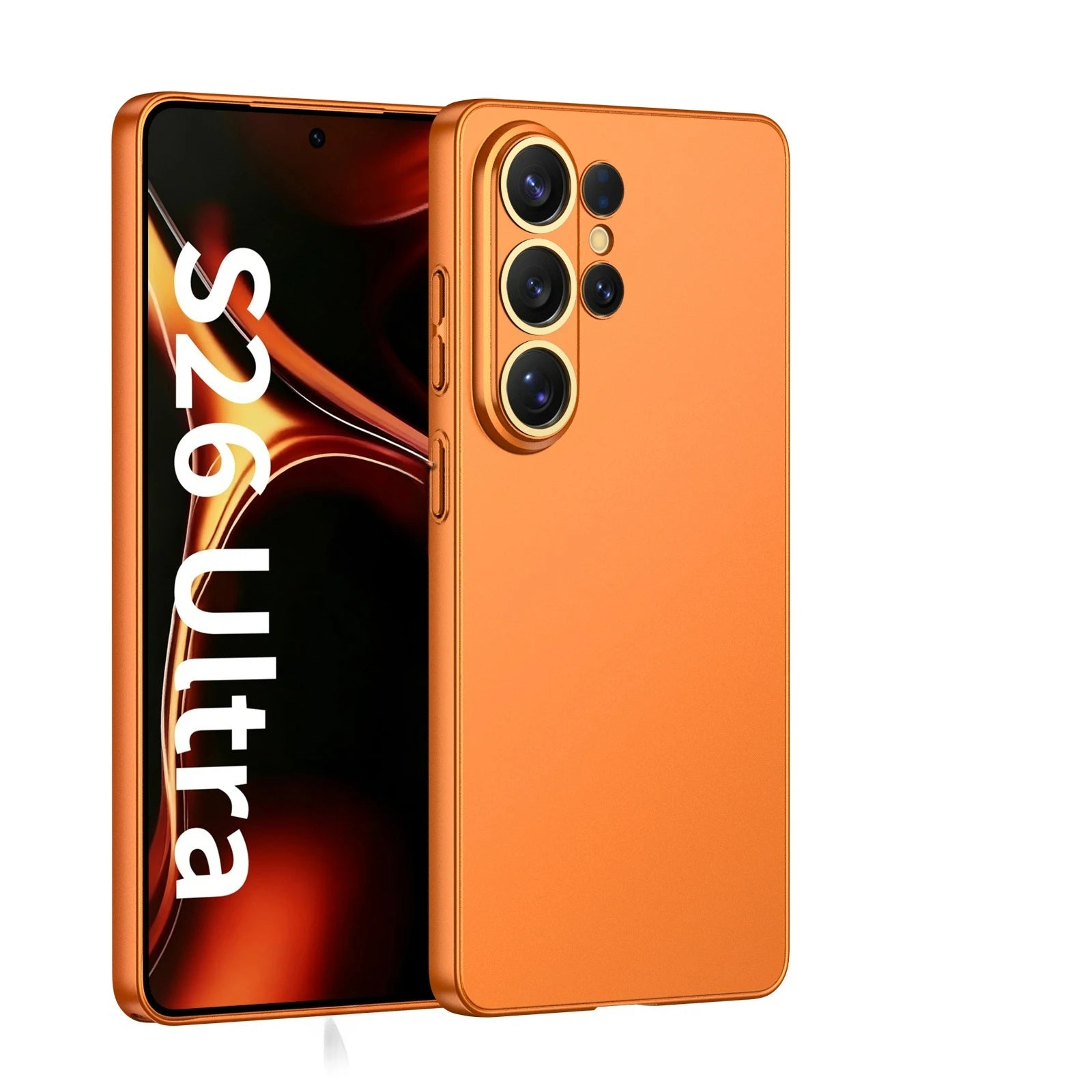 Samsung Galaxy S26 Ultra Soft Matte Silicone Case – Transparent Back Cover - Odin case