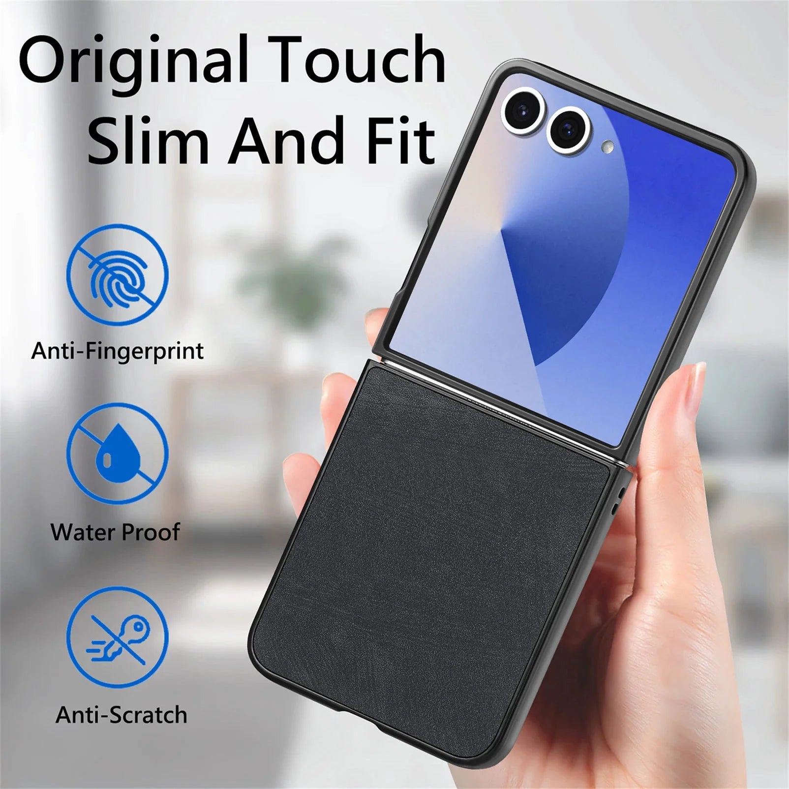 Samsung Galaxy Z Flip 8 Slim Leather Case