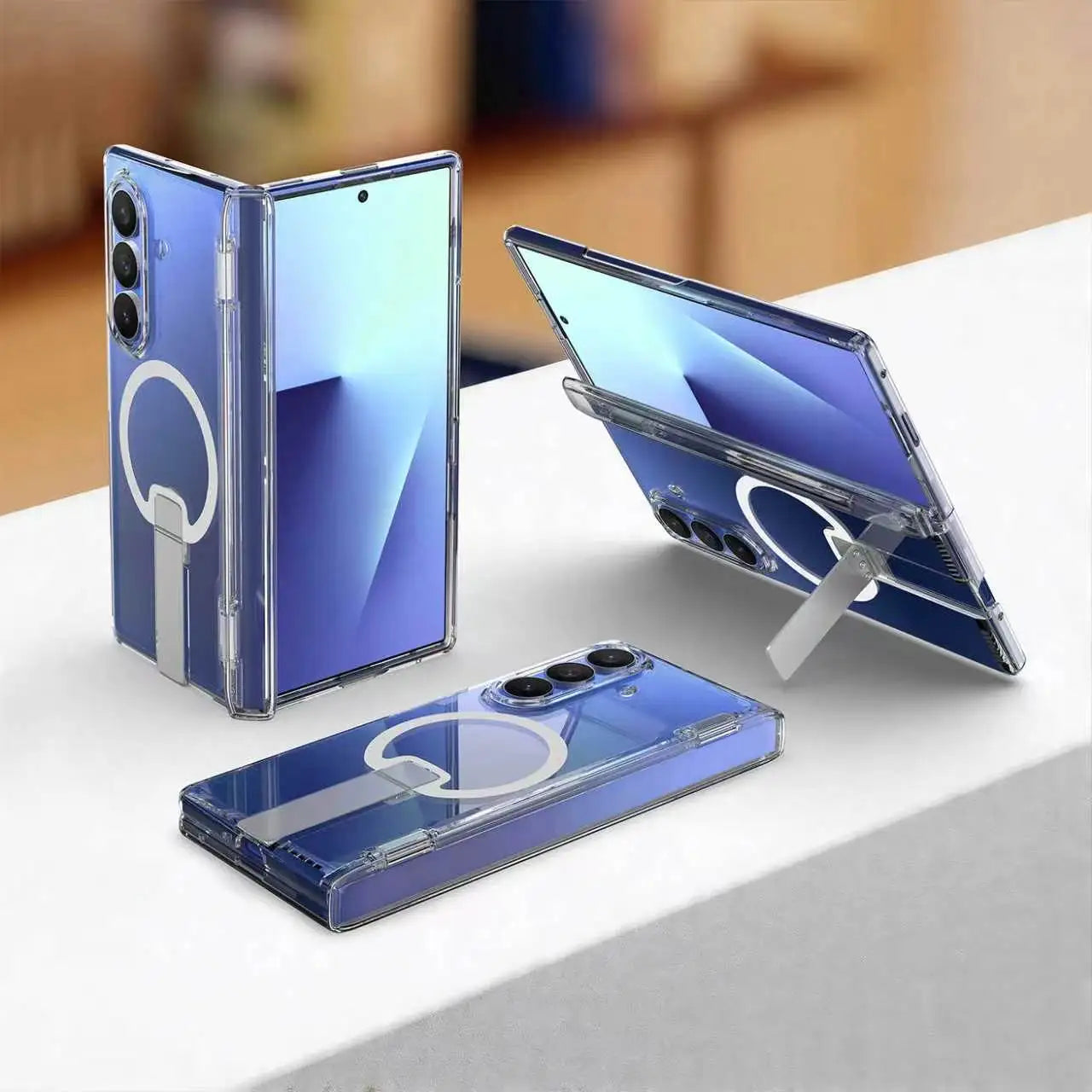 MagSafe Transparent Magnetic Case for Samsung Galaxy Z Fold 8 Ultra