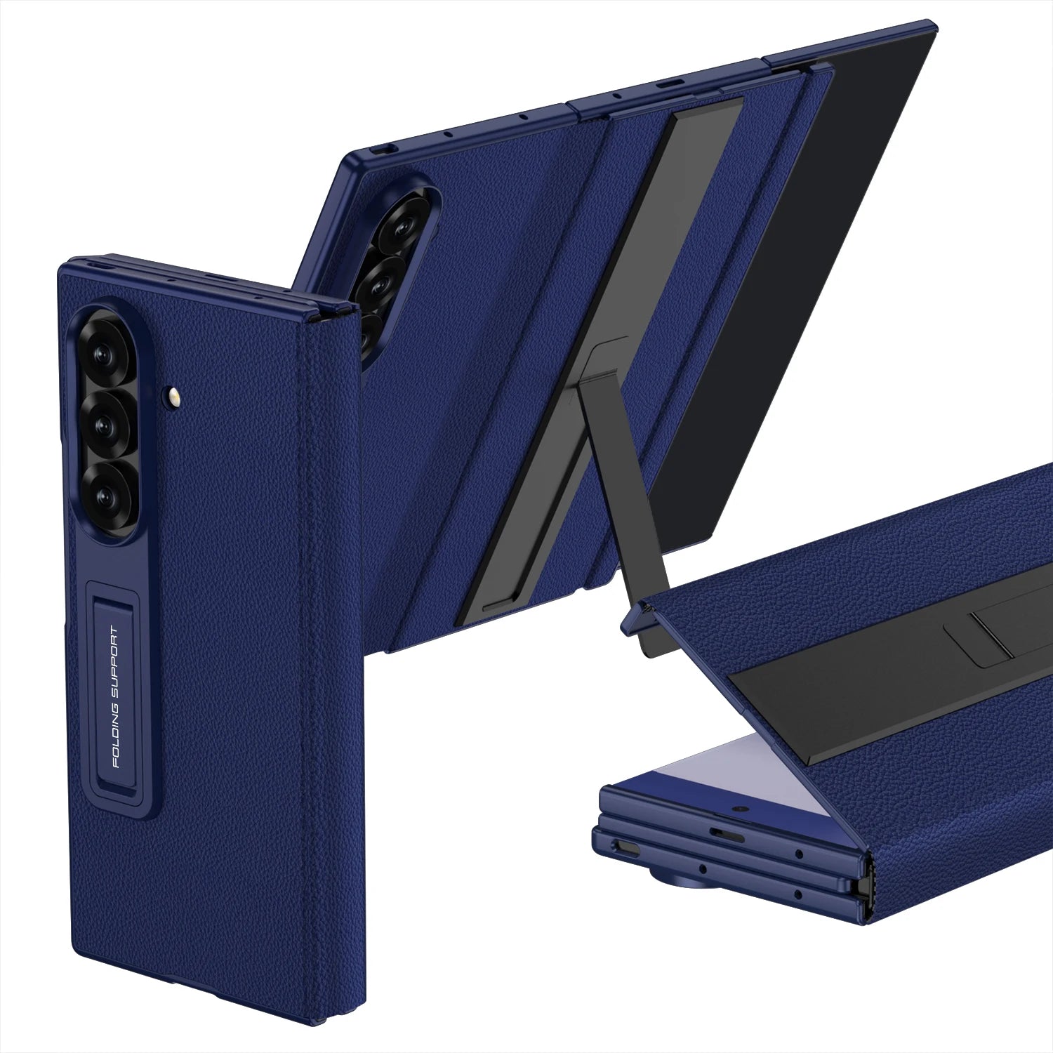 Samsung Galaxy Z TriFold Magnetic Leather Case – Full Cover Design