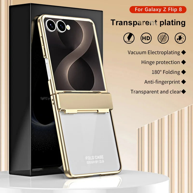 Transparent Guard Case with Screen Protection for Samsung Galaxy Z Flip 8