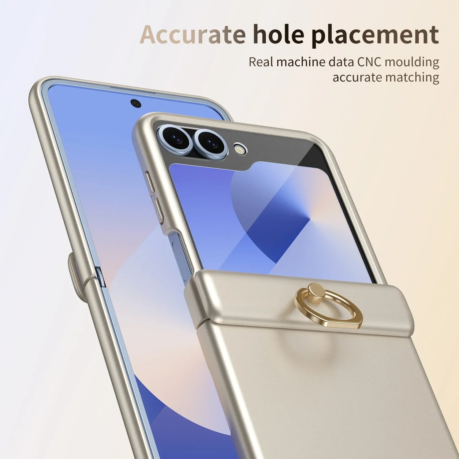 Samsung Galaxy Z Flip 8 Slim Ring Stand Case