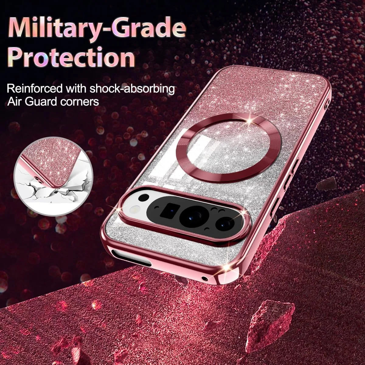 Glitter Magsafe Case for Google Pixel Series