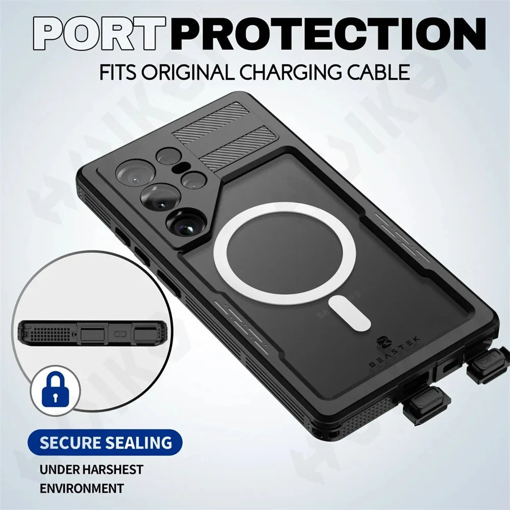 AquaShield Waterproof Case for Samsung Galaxy Series