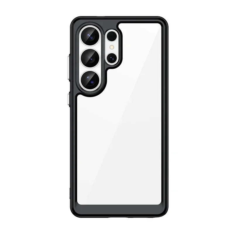 Samsung Galaxy S26 Ultra Luxury Clear Case – Colorful Transparent Back - Odin case