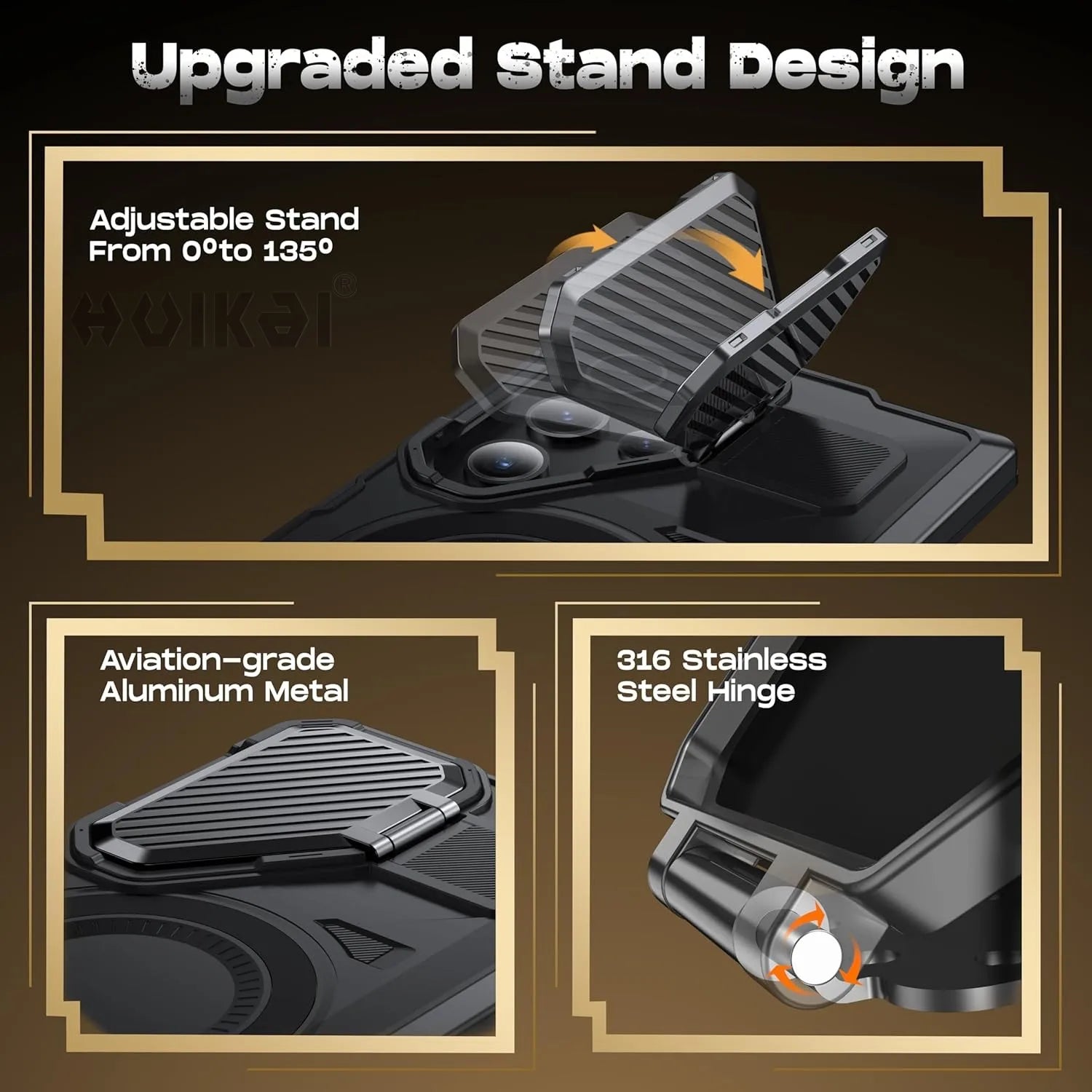 Samsung Galaxy S26 Ultra MagSafe Case – Rotatable Stand Holder Cover