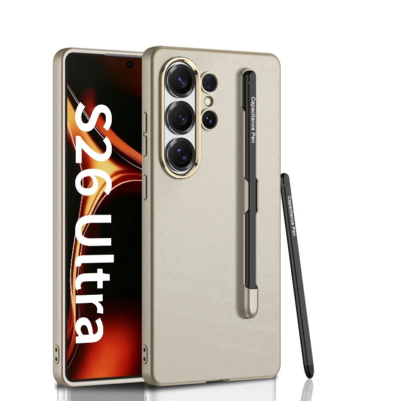 Samsung Galaxy S26 Ultra Pen Slot Case – Wireless Charging Back Cover
